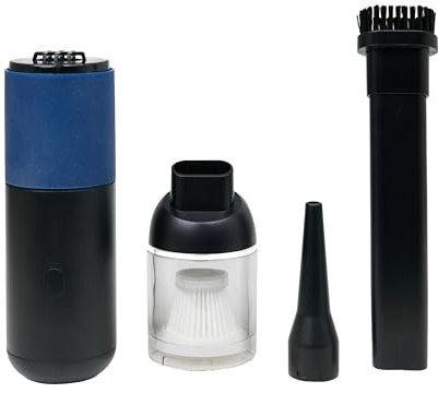 InGenious Rechargable 2-in-1 Portable Electric Mini Desk Vacuum and Dust Blower