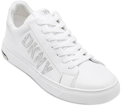 DKNY Adira Rhinestones-Lace Up Sneaker, Scarpe da Ginnastica Donna