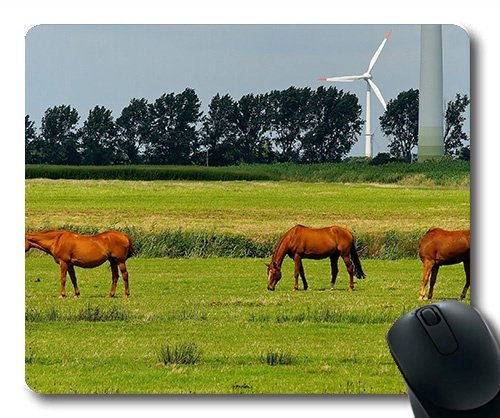 Horse racing mouse pad,animals equine farm,horse mouse mat