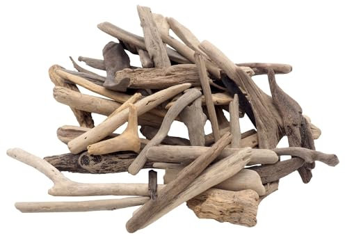 Treibholz Holzstöcke Schwemmholz Holz Natur Deko Tischdeko Basteln Maritim Weihnachten Herbst 300g