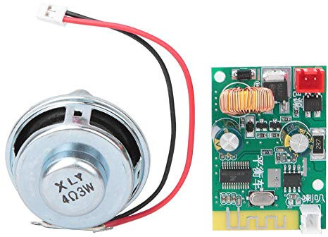 Aigend Scheda Bluetooth per Scooter Elettrico, Kit di Accessori per circuiti Stampati Bluetooth per Ciclismo, Scheda Amplificatore per Mini Ricevitore Audio Bluetooth con Altoparlante Stereo Scooter