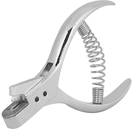 Designer Schneider Nähzange aus Edelstahl für Leder Bastelmuster Notcher Muster Markierungswerkzeug