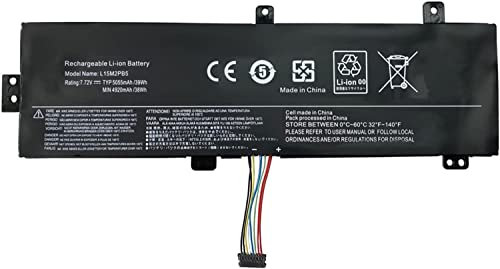 L15L2PB4 L15C2PB5 L15M2PB5 L15M2PB3 L15C2PB3 L15C2PB7 L15L2PB5 L15S2TB0 Laptop Battery Replacement for Lenovo IdeaPad 510-15ISK/15IKB 310-15ABR/15IAP/15IKB/15ISK 310 Touch-15IKB/15ISK Serie(7.6V 30Wh)