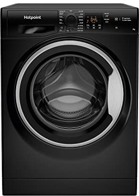 Hotpoint 7kg 1400rpm Freestanding Washing Machine - Black