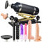 Sexmaschine,Fickmaschine mit Dildo und Saugnapfadapter,3XLR-Anschlüssen Liebesmaschine mit Sexspielzeug für Männer, Frauen und Paare,Automatische Masturbationsmaschine mit 7 Aufsätzen,Sex Toys