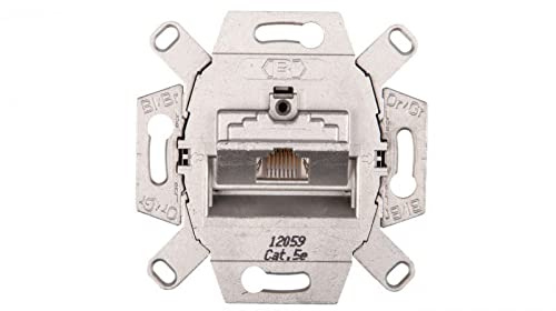 Berker/B.Quadrat Anschlussdose UAE 8-pol. Cat. 5e Abschirmung 534554 Hager Polo 5907561812330