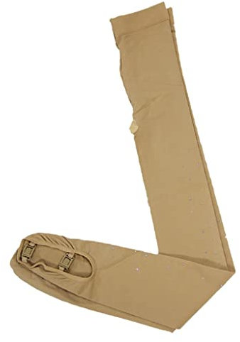 Sharplace Damen Eiskunstlauf Übung Lange Hosen Warme Strumpfhosen Hosen Atmungsaktiv & Leistung, mit Kristall, 5-8