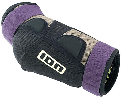 Ion E-Pact Kinder Fahrrad Knieschoner lila/grün/schwarz 2023: Größe: L (152)