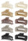 Kavya 10 Stück Haarklammer Groß, Haarspangen Damen Groß Dickes Haar Matt, Rutschfestes Haarklammern Set Haarstyling Zubehör für Frauen Mädchen