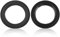 Lautsprecher Sicken 4 Zoll,Tbest Lautsprecher Sicken,Horn-Gummikanten,5''/4'' Lautsprecher-Surround-Reparatur,Subwoofer-Schaumkante,Woofer-Reparaturteil,Ersatz,Schwarz (4 Zoll)