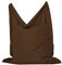 MB MILLINDABAG Rechteckig Sitzsack für Kinder Jugendliche und Erwachsene Beanbag Sitzen & Liegen Indoor & Outdoor Gaminggeignet & bereits gefüllt Sitzkissen (Braun, M - 100 X 145 cm)
