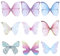 SUNNYCLUE 1 Box 180 Stück 9 Stile Organza Schmetterling Aus Stoff Schmetterlingsdekorationen Kleine Organza Schmetterlinge Frühling Künstliche Schmetterlingsflügel Anhänger Für Die Schmuckherstellung