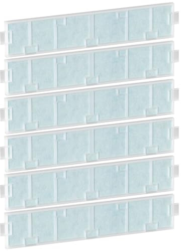 Carmerny MAC-408FT-E - Filtro di ricambio compatibile con condizionatore d'aria Mitsubishi MAC-408FT-E, filtro per una filtrazione ottimale dell'aria, confezione da 6