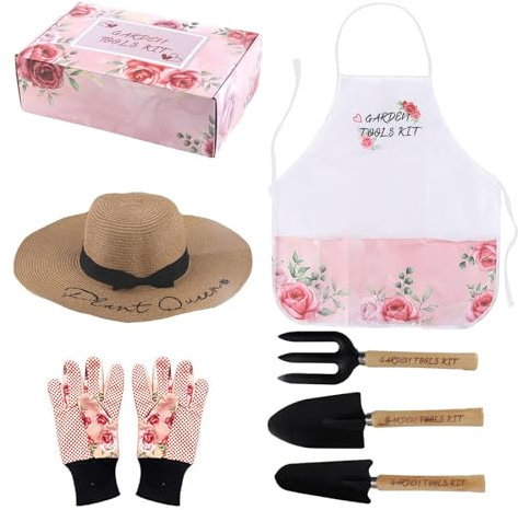 Outillage De Jardin, Pelle Jardinage, Cadeaux De Jardinage pour Les Femmes Convient pour Les Amateurs De Jardinage, Cadeau d'anniversaire des Femmes, Accessoires De Jardinage pour L'extérieur