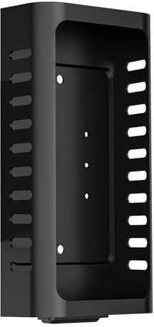 Ring Doorbell Mount, Adjustable Angle Mount Compatible Video Doorbell, No Drill Wall Mount Bracket Doorbell Accessories, 360 Degree Protection Rotating for Most Home Office Apartment