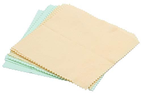 TsoLay Pack 10 Microfibre Cleaning Cloth for/Clenz/Glasses/Lens Optical Wipes Spectacles/CameraSpectacles/Sunglasses, Camera lenses/CD's, DVD's, PDA's, iPads Screens