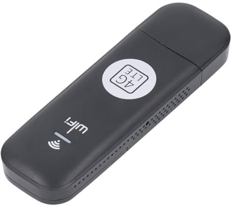 Router WiFi Mobile Cordless USB 4G, 150, 50 Mbps Fino a 10 Utenti WiFi Hotspot WiFi Portatile con Slot per Scheda Micro SIM, Plug and Play per Telefoni Cellulari, Tablet, Laptop,