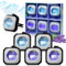Scent-Hi Car Ambientador Coche, Lino y Lavanda, Clips para Ambientadores de Coche, Elimina y Previene los Malos Olores de tu Coche (6 x 4 ml)