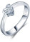 MICMIF Solitär Herz Moissanite Ring 0,5 Karat Damen Ehering Verlobungsring Trauring Sterling Silber 925 Moissanit Diamant Ringe für Frauen Hochzeit Jahrestag