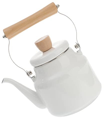 OFFSCH Bollitore Per Tè Smaltato Da Piano Cottura Bollitore Per Acqua Vintage Piccolo