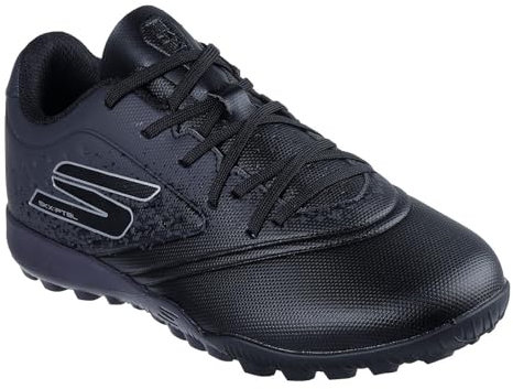 Skechers Boys Razor Jr Youth Tf Astro Turf Football Boots - Black, UK2