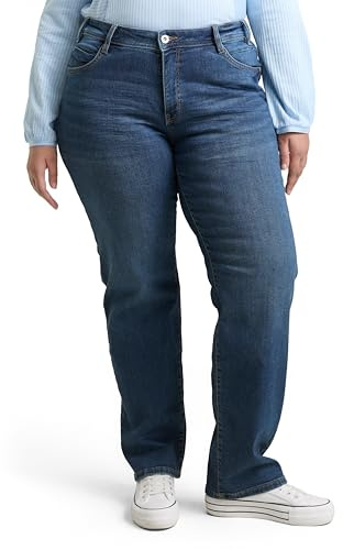 Tom Tailor Damen Plussize Plus Size - Straight Jeans 1049407