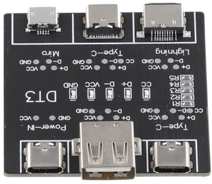 DT3 USB Type-C Test PCB Board Data On-Off Rilevamento Dati Ispezione Cavo per A-ndroid