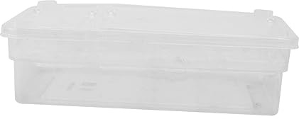 VANZACK Reptile Incubation Box Thermostat Hatching Egg Tray for Geckos Snakes Lizards Safe Plastic Enclosure