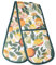 Citrus Fruits Double Oven Glove 100% Cotton Orange Lemon Zest Kitchen Pot Mitts