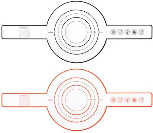 2 PCS Bread Sling Silicone Baking Mat Dutch Oven for Dutch Oven with Extra Long Handles Reusable Sourdough Heat Resistant Baking Sheets Liners