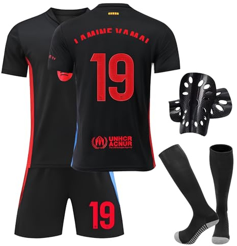 Sternstunde Trikot Sets Kinder, Hause/Auswärts Fußballtrikot für Kinder,Herren Jungen Fussball Jersey Football Trikots, Sportshirt Junge Football Training Tshirts Shorts (B02, 6-7 Jahre)