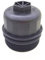 KMLONG Alloggiamento del Filtro olio Coperchio Tappo di Copertura Guarnizione Misura for Fiat, 500 312 500L 351 352 Misura for Punto III 199 1.3 D 55213470 Tappo del filtro motore