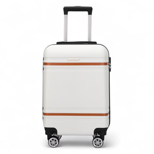 Infinity Cabin Carry on Suitcase 20 Lightweight Spinner 3-Digit Combination Lock Hard Shell Luggage Hand Luggage Flight Bag for EasyJet Ryanair Birtish Airways and All Other Airlines 56x36x22