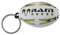 Ballon de rugby Porte-clés – RAM Rugby – Noir/Doré