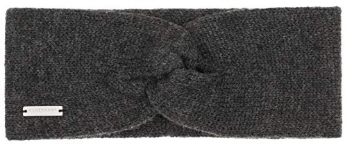 Seeberger Lasuna Kaschmir Stirnband Stirnwärmer Headband Ohrenschutz Headband (One Size - anthrazit)