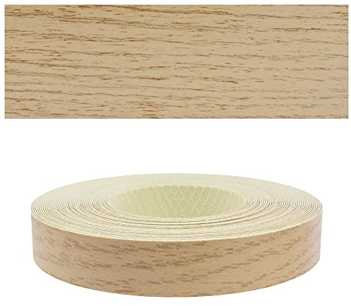 Mprofi MT® Kantenumleimer Eiche Sonoma | 22 mm x 10 m | Melamin Kantenband | Bügelkantenumleimer für Regale und Möbelplatten | Kantenumleimer mit Schmelzkleber – 1303/22/10