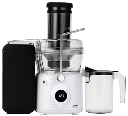 SQ Professional K-Mojo DigiExtract juice maker-Centrifugal Juicers Whole Fruit and Vegetable juice extractor machine - Slow juicer machines with 1000W motor