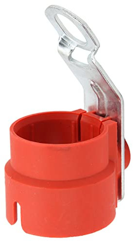 VOBOR Soporte de Enchufe de Remolque, Accesorio de Protección Universal para Conector de 7‑13 Pines, Soporte Hembra de Enchufe de Remolque (Rojo)