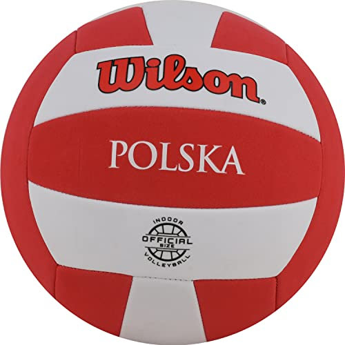 Wilson Unisex-Adult Volleyballs, White, 5