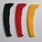 BizTech ® Clip In Kühlergrill Einsätze Kompatibel mit BMW, Motorhaube Nieren Sport Streifen Abdeckung Deutschland Flagge Farben (Serie 1 E87 03-11, RUNDE)