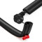 Kabelkanal Selbstklebend Flexibel - 3M x 20mm x 10.2mm, Kabelschutz für Haus, Büro, Schule, Lager, Boden Flach (1 Kabel / 3M, Schwarz)