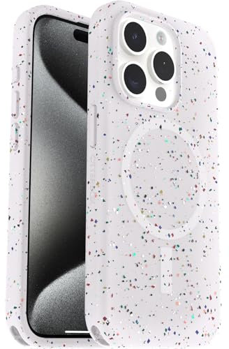 Otterbox Funda para iPhone 15 Pro Core Series para MagSafe, a Prueba de Golpes y caídas, Ultra Fina, Funda Protectora, Testada 3X con los estándares Militares anticaídas, Blanco