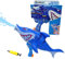 alldoro 60126 Aufblasbare Wasserpistole Hai, 250 ml Tank, mit Pumpe - aus Kunststoff - bunt, 70 x 38 cm, Blau