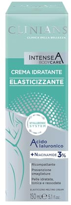 CLINIANS | Intense A Crema Elasticizzante Idratante 150 ml | Dermatologicamente testato, Made in Italy