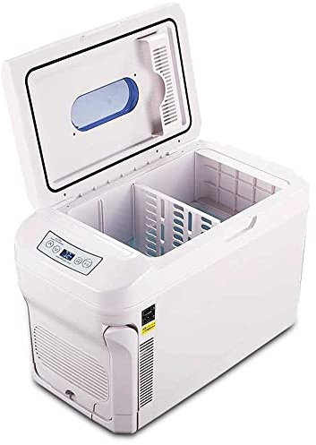 Réfrigérateur de Voiture portable-35L Réfrigérateur à compresseur/Maison de Voiture 12V/24V/220V Réfrigérateur extérieur électrique Portable Chaud et Froid Mini Portable