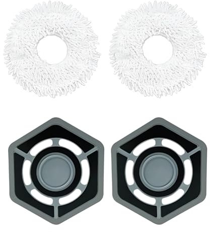 KHUKHU Ersatzhalterung for Wischtuchhalter for Roboterstaubsauger. Kompatibel mit Deebot N9+. Und. Kompatibel mit Yeedi Mop Station.