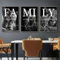 Afrikanischer Löwe Familie Drucke Bilder Poster,Nordic Tier Poster Dekoration Wandbilder,Afrika Löwe 'Family' Kunst Drucke für Schlafzimmer bild Wohnkultur Dekor Kein Rahmen. (3 * 60x80cm)