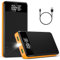 Power Bank 30000mAh,25W Fast Charging QC 3.0 USB C Portable Charger External Battery Pack with 3 Inputs & 3 Outputs, LED Display,Torch for iPhone iPad Samsung Huawei Phones Tablet (orange)