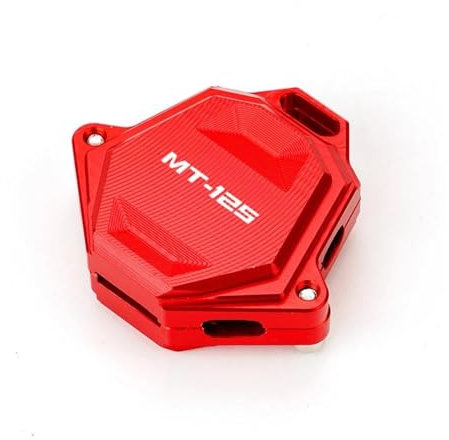 LIJUNSHANI SchlüSselgehäUse Für Yam&aha MT125 MT-125 MT 125 Schlüsselanhänger Schlüsselgehäuse(Red)