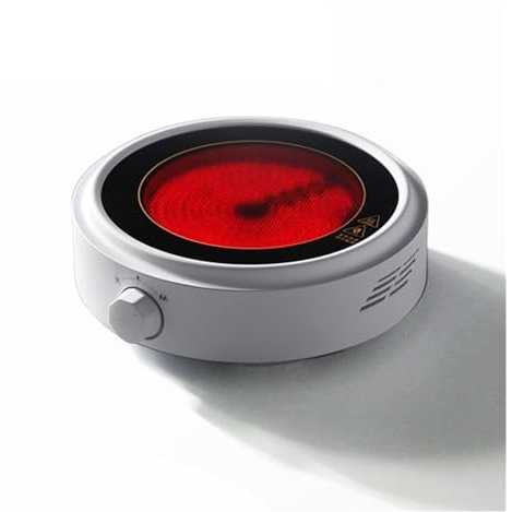Mini calentador eléctrico de cerámica, agua y leche, estufa hornillo, Cocina Inducción té hirviendo, Caldera con placa calefactora for horno